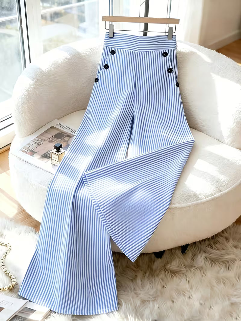 Orynza BelleMer™ Striped Palazzo Pants