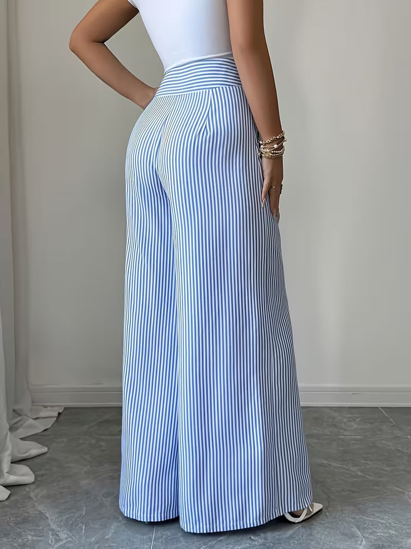 Orynza BelleMer™ Striped Palazzo Pants