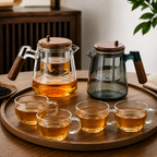 Orynza ThéMaison™ Glass Tea Set