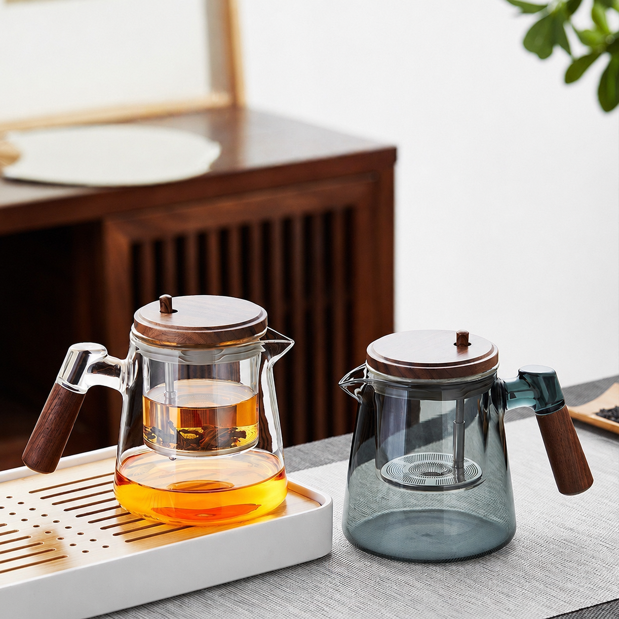 Orynza ThéMaison™ Glass Tea Set