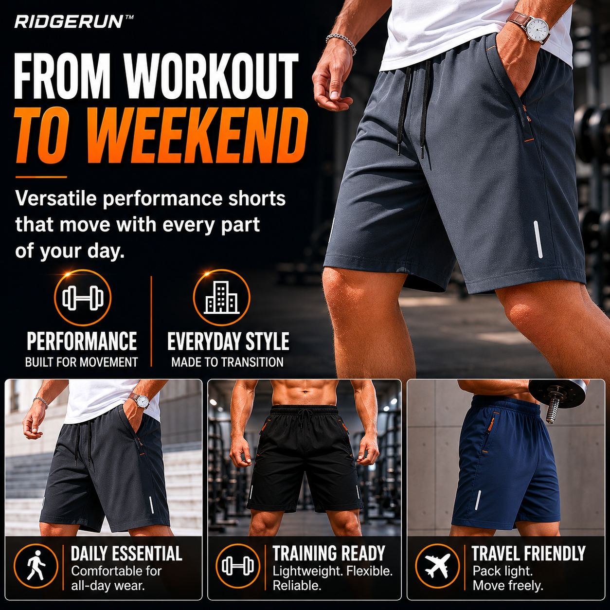 RidgeRun™ Shorts