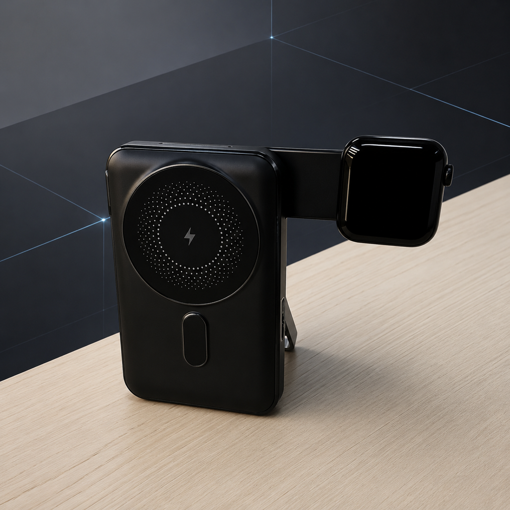 Orynza VoltAura™ 3-in-1 Magnetic Wireless Charger