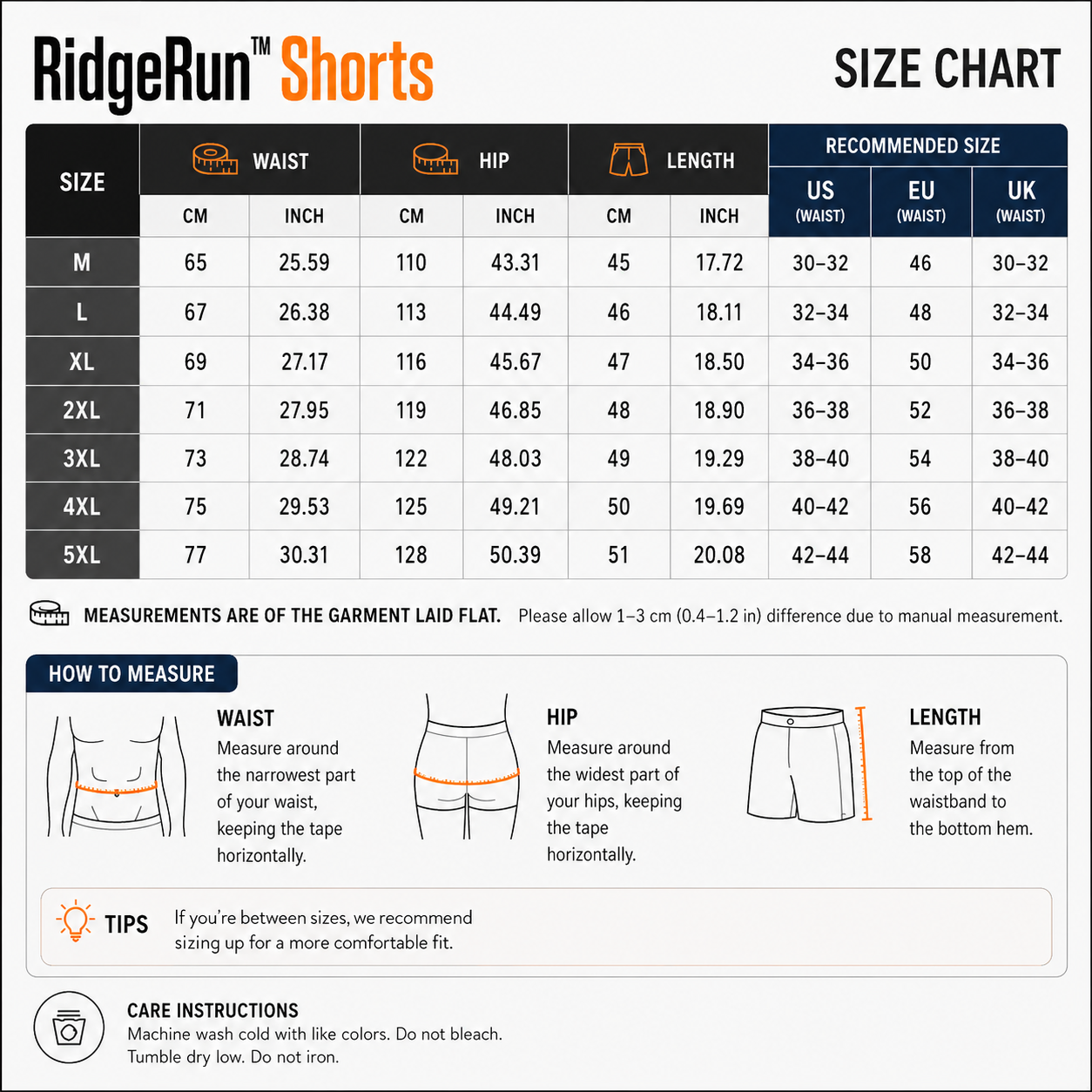 RidgeRun™ Shorts
