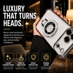 Veltrix Transparent Magnetic Case