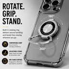 Veltrix Transparent Magnetic Case