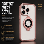 Veltrix Transparent Magnetic Case