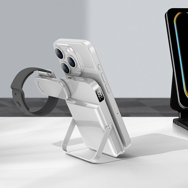 Orynza VoltAura™ 3-in-1 Magnetic Wireless Charger