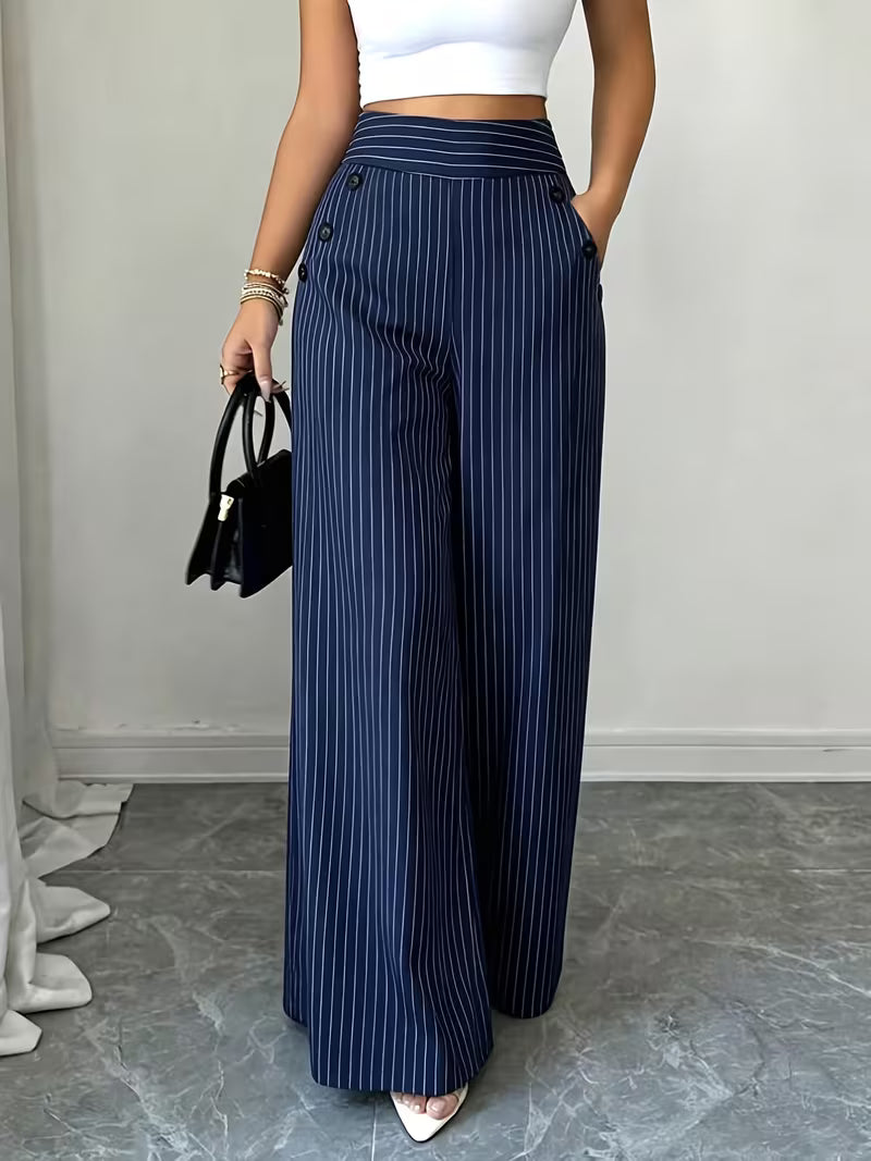 Orynza BelleMer™ Striped Palazzo Pants